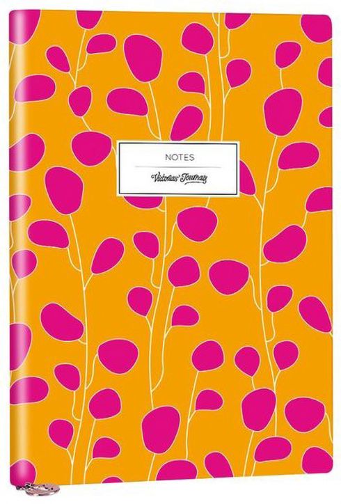 Тефтер Victoria's Journals Smyth Flexy Art Orange A5 с твърди корици, 96 листа - Victoria's Journals - Victoria's Journals - Жена - Victoria's Journals - Smyth Flexy Art - 4895198630018