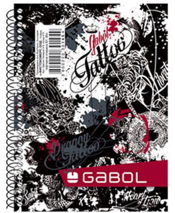 Тефтерче Gabol със спирала, B7, 80 листа - Gabol - Gabol - 3800220301454-4