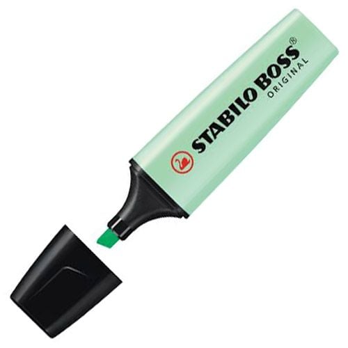 Текстмаркер Stabilo Boss Original Pastel, бледоментов - Stabilo - STABILO - BOSS ORIGINAL - 4006381492263