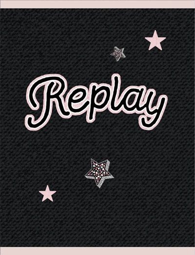 Тетрадка Replay Girls BTS19 А4 , 40 листа - широки редове - Stationery Team - Stationery Team - Replay - 8715161064618