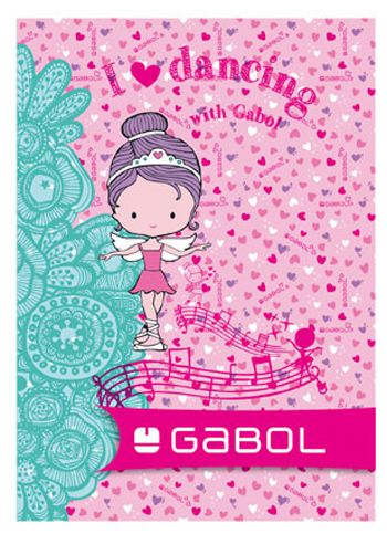 Тетрадка Gabol А5, 20 листа - големи квадратчета - Gabol - Gabol - Момиче, Момче - 3800220302109-12