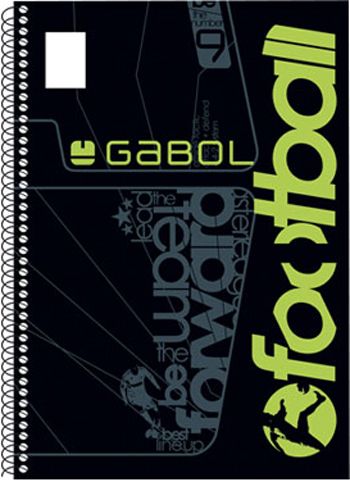 Тетрадка със спирала Gabol А4, 80 листа - широки редове - Gabol - Gabol - Жена, Мъж - 3800220302277-3