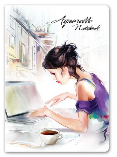 Тетрадка Aquarell А5, 50 листа с широки редове - Lastva - Lastva - 8606013564151-2