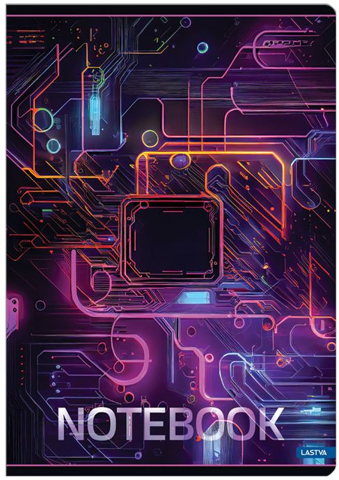Тетрадка Lastva Matrix А5, 50 листа с широки редове - Lastva - Lastva - Момче - 8606028383983-1