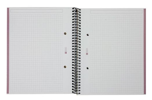 Тетрадка Miquelrius Ecobirds А5 формат, със 120 листа на малки квадратчета - Apli Paper - ECO - 8422593024638-3