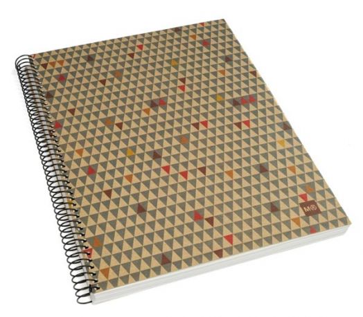 Тетрадка Miquelrius Ecotriangles А4 формат, със 120 листа на малки квадратчета - Miquelrius - Apli Paper - Момиче - ECO - 8422593024584-2