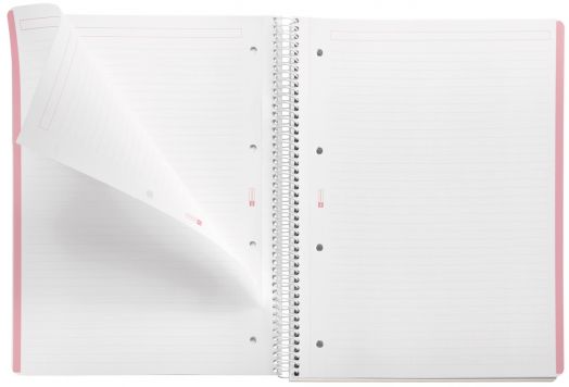 Тетрадка Miquelrius Messages А4 със спирала, 80 листа на широки редове - Miquelrius - Apli Paper - Момиче - Miquelrius - Messages - 8422593469507-3