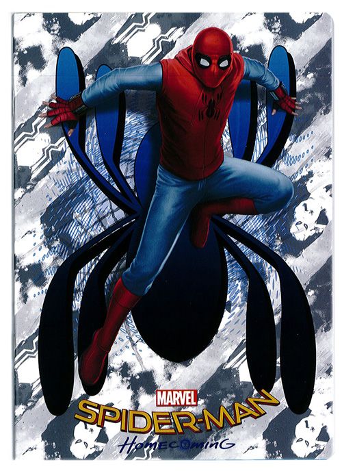 Тетрадка Spider-Man А5, 24 листа - малки квадратчета - Spree - Spree - Момче - Spider-Man - 3800884525401-1