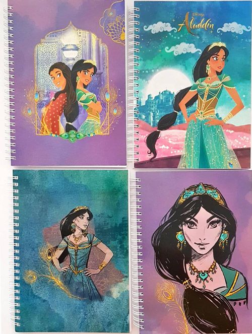 Тетрадка Aladdin А5 със спирала, 100 листа с широки редове - DISNEY - Spree - Момиче - Disney - Aladdin - 3800884974803-2