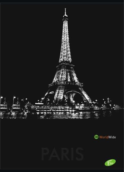 Тетрадка Cities By Night А4, 60 листа с широки редове - Elisa - Elisa - Жена, Момиче - Elisa - Cities By Night - 3830057060460-4