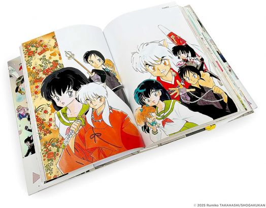 The Art of Rumiko Takahashi Colors 1978-2024 е луксозна книга с ярки илюстрации на Инуяша, Кагоме и други герои от култовите аниме и манга поредици, създадени от Румико Такахаши.-4