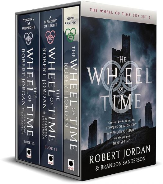 The Wheel of Time Box Set 5 - Брандън Сандерсън, Робърт Джордан - Жена, Мъж - Little, Brown Book Group - 9780356518886
