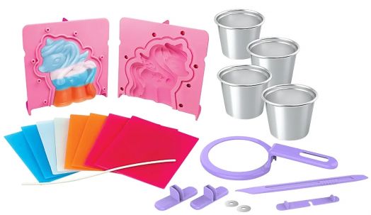 Творчески комплект 4M - Направи сам свещички еднорог - 4M - 4M - Момиче - 4M - KidzMaker - 4893156048172-3