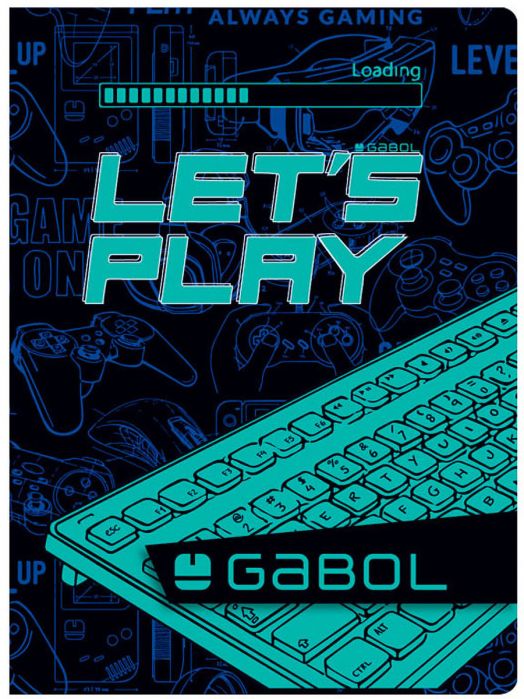 GABOL ТЕТРАДКА РЕД ОФСЕТ МОМИЧЕ А5 80 Л./20 - 3800233232424-3