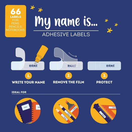 Етикети Legami My Name Is... - Space - Legami - Legami - Момче - Legami - Extraordinary Stationery - 8052694129866-4