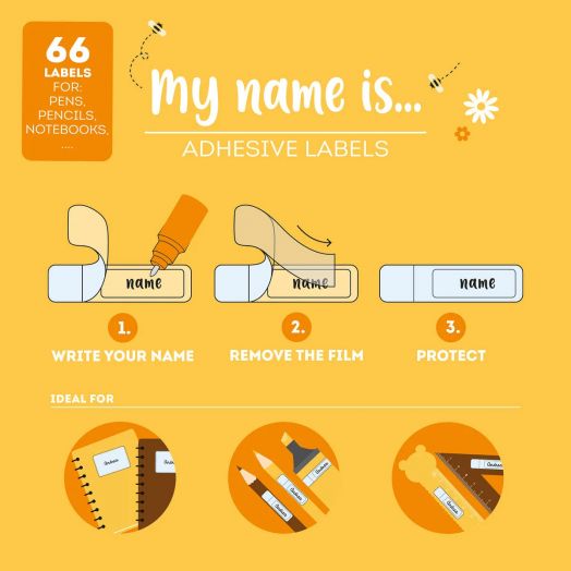 Етикети Legami My Name Is... - Teddy Bear - Legami - Legami - Момиче, Момче - Legami - Extraordinary Stationery - 8052694128593-4