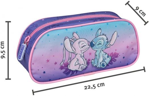 Ученически несесер Undercover Lilo & Stitch с едно отделение, розов - Undercover - Момиче - Undercover - Lilo & Stitch - 4043946328018-2