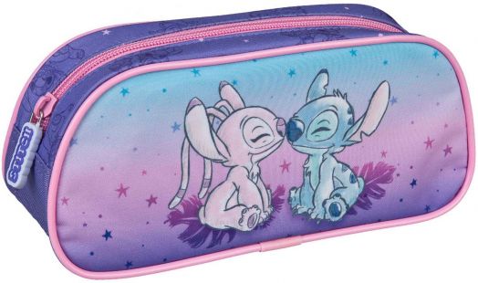 Ученически несесер Undercover Lilo & Stitch с едно отделение, розов - Undercover - Момиче - Undercover - Lilo & Stitch - 4043946328018-1