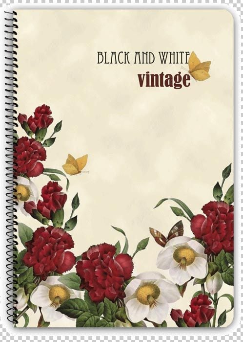 Ученическа тетрадка Black & White A5 с широки редове - Black & White - Жена, Момиче - 3800099400135-2