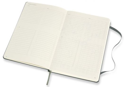 Зелен тефтер Moleskine Pro Collection Large Forest Green с твърди корици - Moleskine - Moleskine - Жена, Мъж - Moleskine - Pro - 8058647620763-5