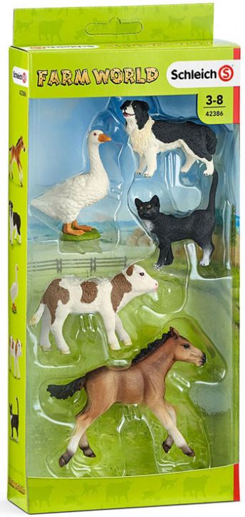 Комплект Schleich: Животни от фермата, асортимент - Schleich - Schleich - Момиче, Момче - Schleich - Farm world - 4059433721705-1