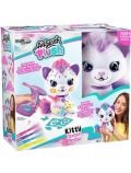 Плюшена играчка за оцветяване Canal Toys - Коте - Canal Toys - Canal Toys - Момиче - 3555801287862