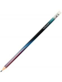 Графитен молив Maped Nightfall HB с гумичка - Maped - Maped - Момиче, Момче - Maped - Nightfall - 3154148518136
