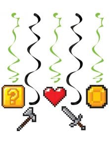 Комплект висящи за декорация Creative Party - Gaming