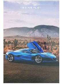 Тетрадка Rimac Cars А4, 40 листа - широки редове - Blasetti - Mar Mar - Момче - 3858888490621