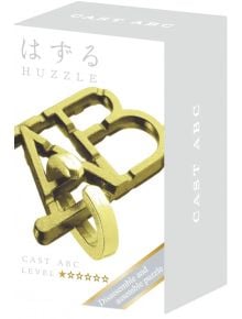3D пъзел Eureka Hanayama Cast Mini Huzzle ABC - Eureka - Eureka - Жена, Мъж - Eureka - Mini Huzzle - 5407005151716