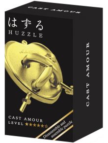 3D пъзел Eureka Hanayama Cast Mini Huzzle Amour Gold - Eureka - Eureka - Жена, Мъж - Eureka - Mini Huzzle - 5407005151822