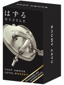 3D пъзел Eureka Hanayama Cast Mini Huzzle Amour Silver - Eureka - Eureka - Жена, Мъж - Eureka - Mini Huzzle - 5407005151815