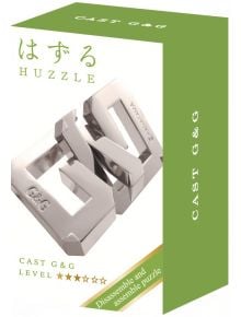 3D пъзел Eureka Hanayama Cast Mini Huzzle G&G - Eureka - Eureka - Жена, Мъж - Eureka - Mini Huzzle - 5407005151778