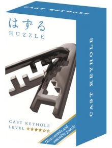 3D пъзел Eureka Hanayama Cast Mini Huzzle Keyhole Black - Eureka - Eureka - Жена, Мъж - Eureka - Mini Huzzle - 5407005151792