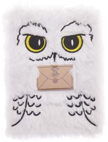 Тефтер с плюш Harry Potter - Hedwig