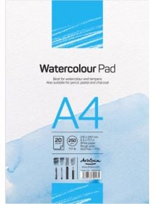 Скицник Drasca Watercolour Pad A4, 20 листа - Drasca - Drasca - Момиче, Момче - Drasca - Watercolour - 5060816700131