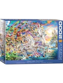 Пъзел Eurographics - Unicorn Fantasy, 2000 части