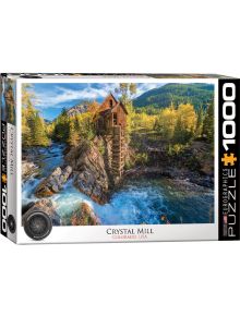 Пъзел Eurographics - Кристъл Мил, Колорадо, 1000 части - EuroGraphics - EuroGraphics - Eurographics - HDR Photography - 628136654739