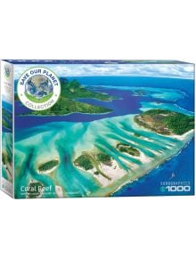 Пъзел Eurographics - Коралов риф, 1000 части - EuroGraphics - EuroGraphics - Жена, Мъж - Eurographics - Save Our Planet Puzzles - 628136655385