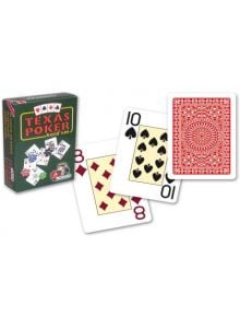 Покер карти Texas Poker, red - Modiano - Modiano - 8003080003758