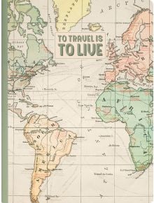 Тетрадка Legami - Travel, B5 - Legami - Legami - Момиче, Момче - Legami - Extraordinary Stationery - 8051122269808