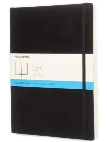 Голям черен тефтер Moleskine Classic Black с меки корици и страници на точки - Moleskine - Moleskine - Жена, Мъж - Moleskine - Classic - 8051272892758