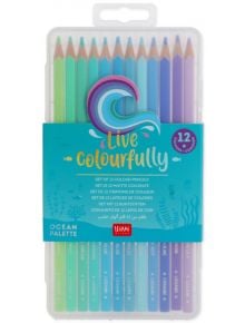 Цветни моливи Legami - Океан, 12 бр. - Legami - Legami - Момиче, Момче - Legami - Extraordinary Stationery - 8053610785906