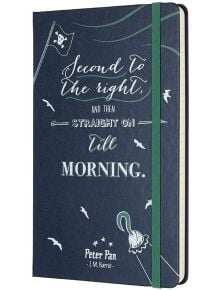 Класически тефтер Moleskine Peter Pan Pirates с твърди корици и линирани страници - Moleskine - Moleskine - Жена, Мъж - Moleskine - Peter Pan  - 8055002855488
