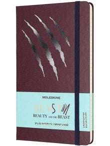 Класически тефтер Moleskine Beauty & Beast Scratch с твърди корици и линирани страници - Moleskine - Moleskine - Жена, Момиче - Moleskine - Beauty & The Beast - 8055002855518