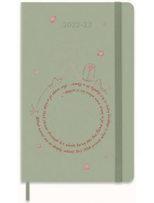 Седмичен тефтер - органайзер Moleskine Le Petit Prince Rose за 18 месеца - юли 2022 / декември 2023 г. с твърди корици - Moleskine - Moleskine - Жена, Мъж - Moleskine - The Little Prince - 8056598852950