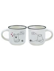 Комплект 2 чаши Legami - Dog & Cat - Legami - Legami - Жена, Мъж - Legami - Home Sweet Home - 8058093946790
