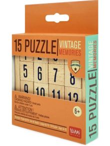 Логическа игра Legami: 15 Puzzle - Legami - Legami - Жена, Мъж - Legami - Vintage Memories - 8059174833121