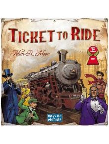 Настолна игра: Ticket To Ride, North America - Days of Wonder - Days of Wonder - 824968729717
