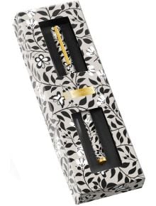Химикалка Miquelrius Always Black Floral - Apli - 8422593118214